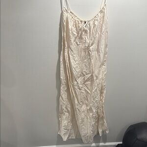 J. Crew Cream Maxi Dress